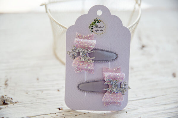 Vánoční sponky do&nbsp;vlasů