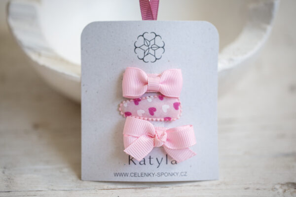 Dětské první sponky do&nbsp;vlasů v&nbsp;setu